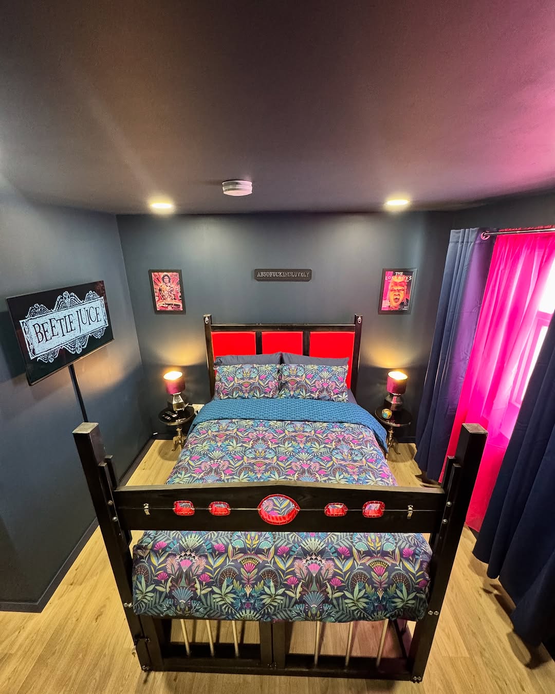 BDSM Wooden Bed with Cage – Solid Wood, Custom Sizes - BDSMWoody