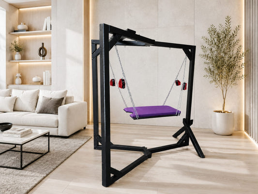 Premium Wooden BDSM Swing Frame – Elegant, Strong & Handcrafted - BDSMWoody