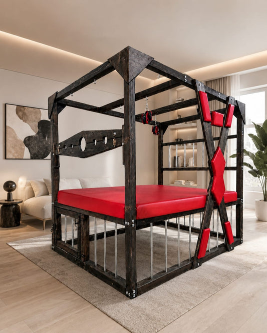 3-in-1 Bondage Bed - BDSMWoody