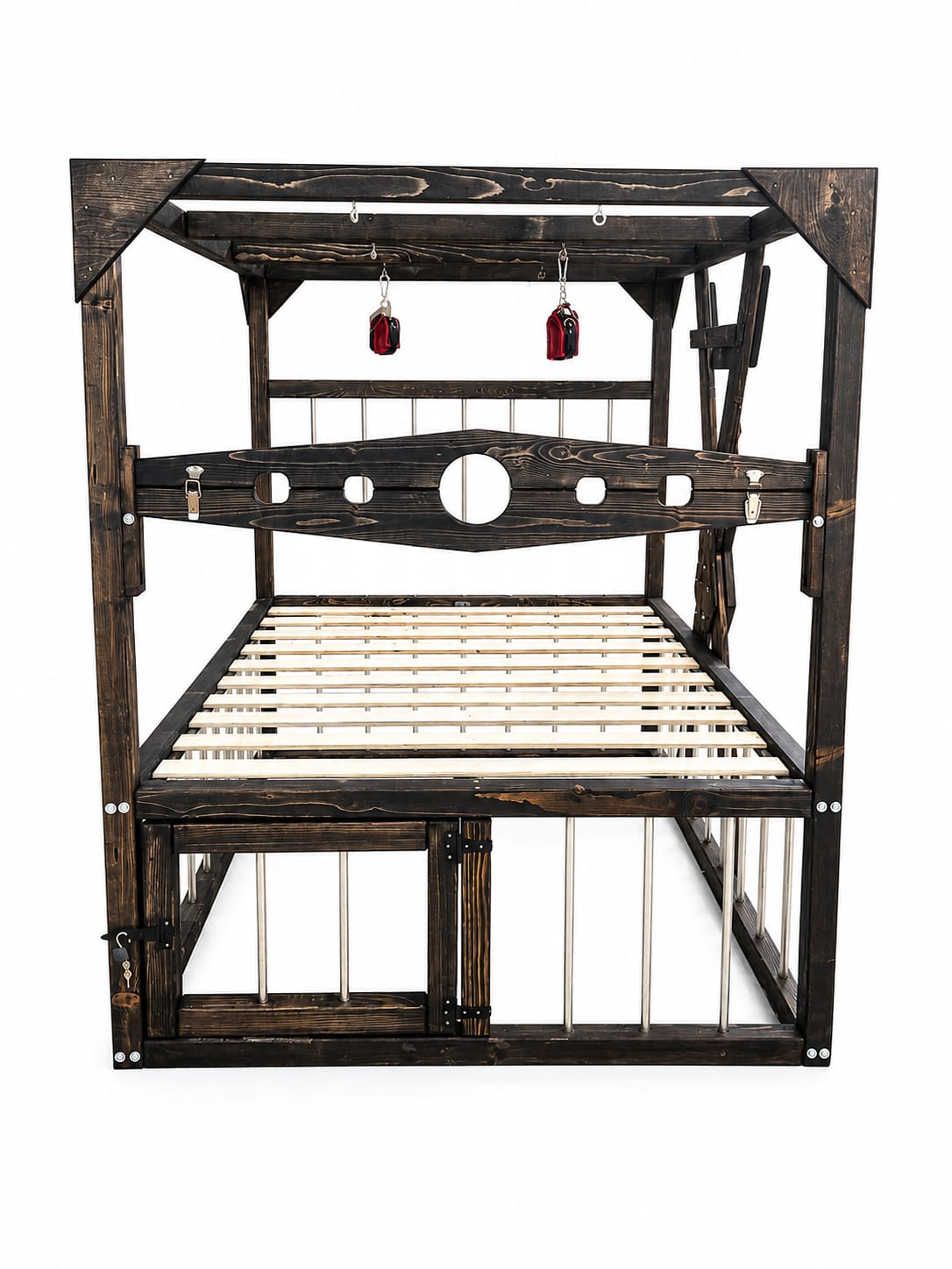 dungeon bed, luxury BDSM bed