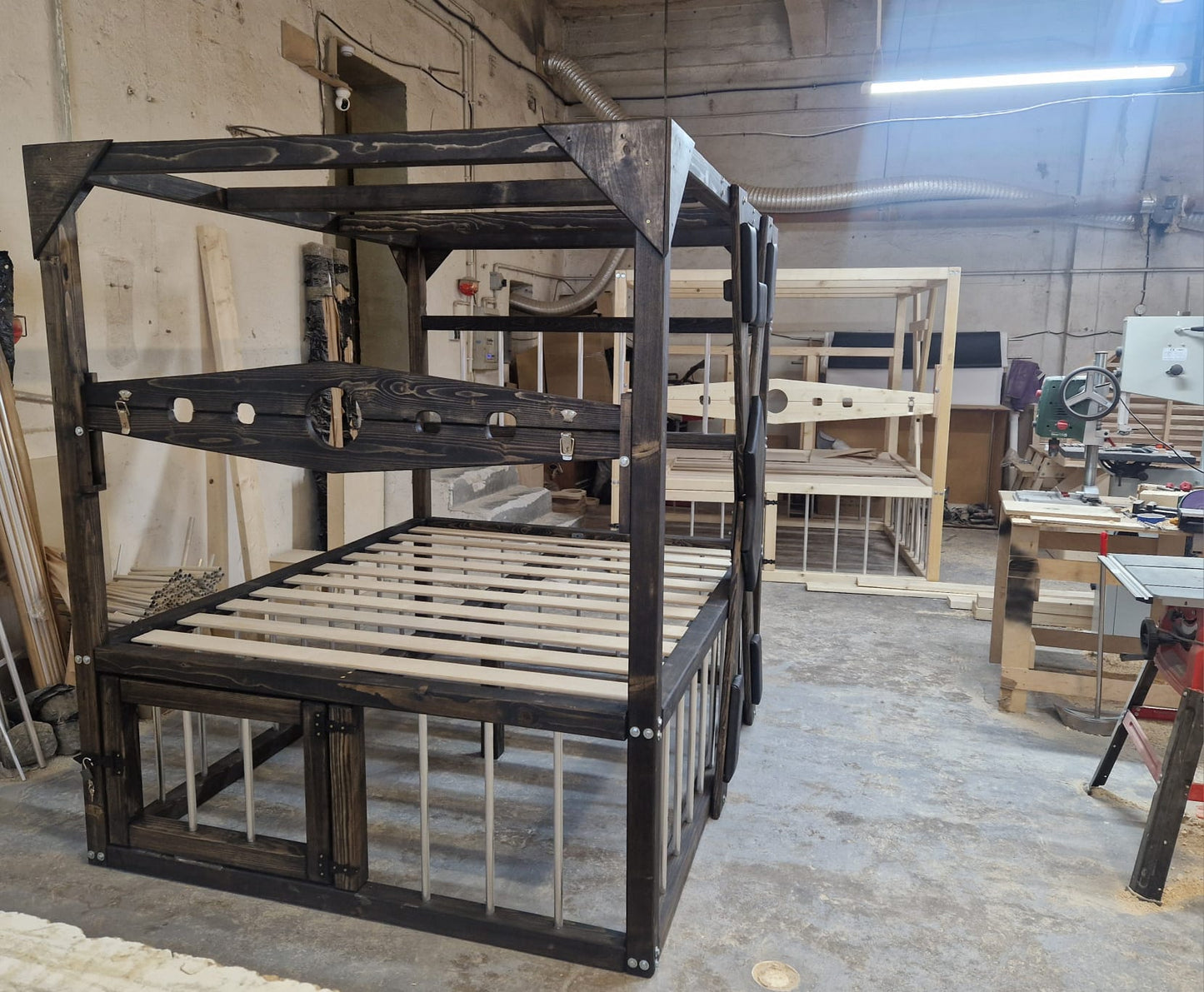 bondage furniture, BDSM furniture, restraint bed