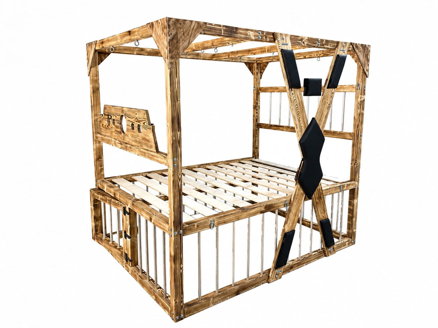 dungeon bed, luxury BDSM bed