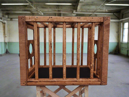 Cage de contention BDSM fabriquée à la main pour jeu pervers, grand choix de tailles et de couleurs, mobilier de donjon