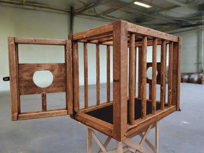 Cage de contention BDSM fabriquée à la main pour jeu pervers, grand choix de tailles et de couleurs, mobilier de donjon