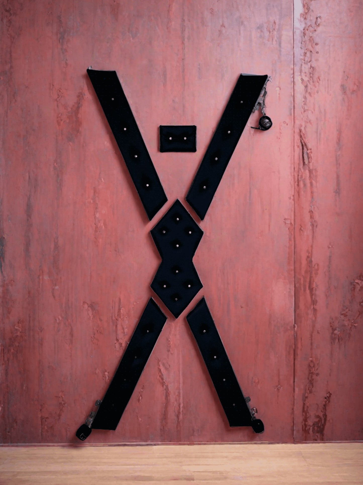 Handcrafted BDSM St. Andrews Soft Leather Cross - Dungeon Furniture